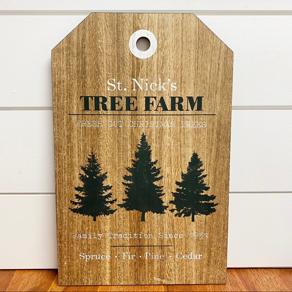 Target | St Nicks Christmas Tree Farm Wooden Sign